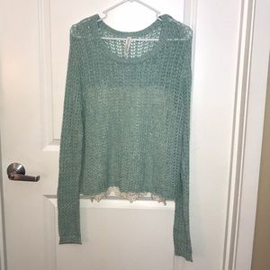 Mint Green Sweater